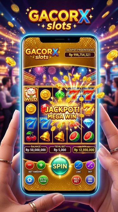 Screenshot aplikasi populer yang tersedia di Gacorx.